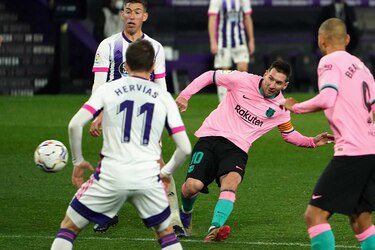 El Barça se recupera en Valladolid, el Atlético afianza su liderato