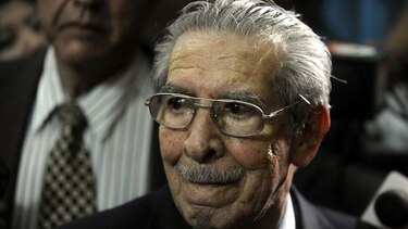 Tribunal ordena traslado de Ríos Montt a hospital privado