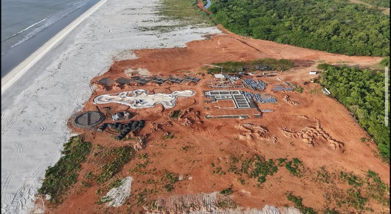 Miambiente ordena paralización de extracción de arena en Punta Chame
