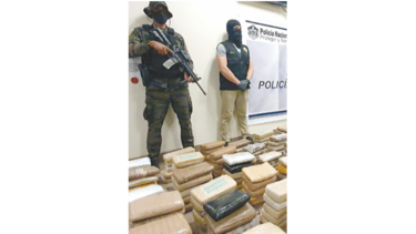 Decomisan 32 toneladas de drogas  en lo que va de año 