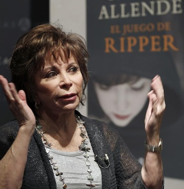 La escritora Isabel Allende se pasa al crimen en 'El juego de Ripper'