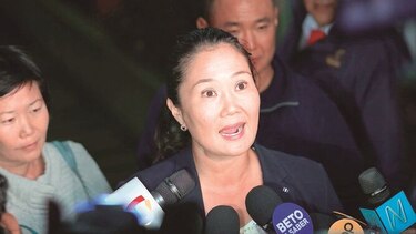 Keiko Fujimori presenta problemas coronarios en cárcel de Perú