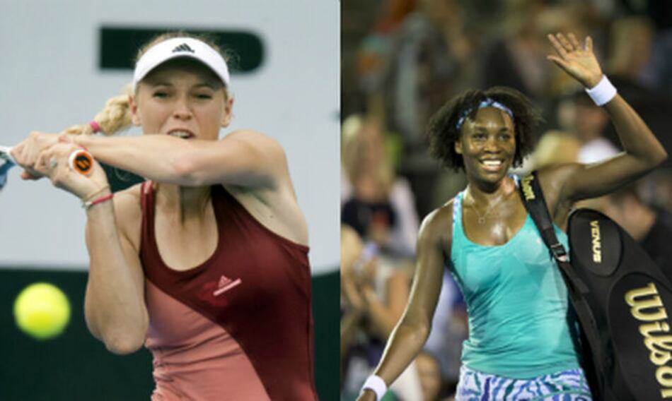 Wozniacki y Williams, duelo de exnúmeros uno en Auckland