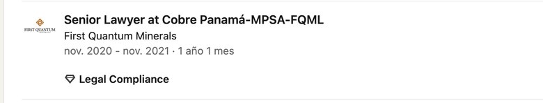 Polémica por designación de exabogada de Cobre Panamá como viceministra de Comercio Exterior