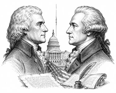 Jefferson y Hamilton: legado de una rivalidad