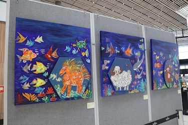 Exhibición sobre los 12 animales de zodiaco chino se presenta hasta el 20 de enero en el aeropuerto de Tocumen