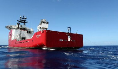 Barco chino detecta 'señal pulsante' en el sur del océano índico