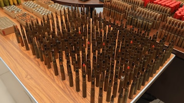 Arsenal: decomisan granadas y 5 mil municiones para armas de grueso calibre en Vacamonte