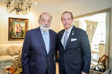 Carlos Slim, José Raúl Mulino y la cita en la casa de Las Lomas