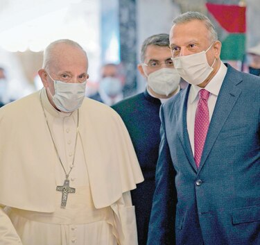 Papa pide a Irak que luche contra la corrupción y ‘calle las armas’