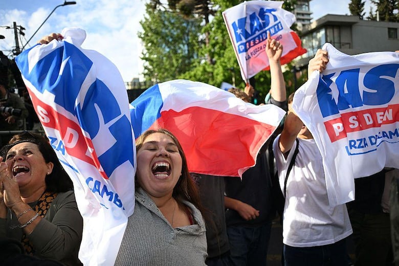 Chile da su mayor giro a la derecha desde el retorno de la democracia con el triunfo de Kast