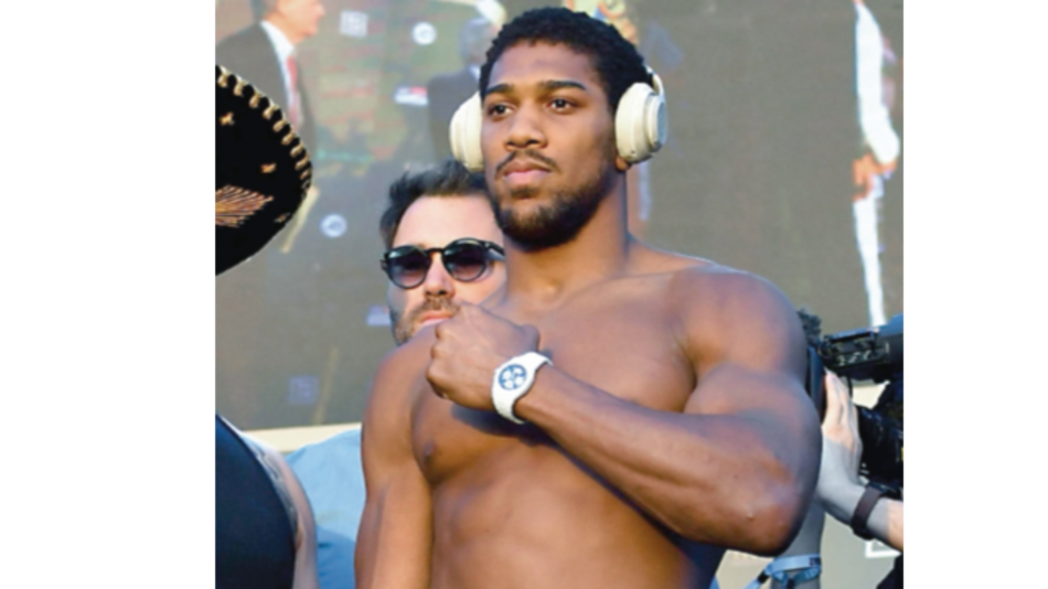 Anthony Joshua pacta dos combates con Tyson Fury