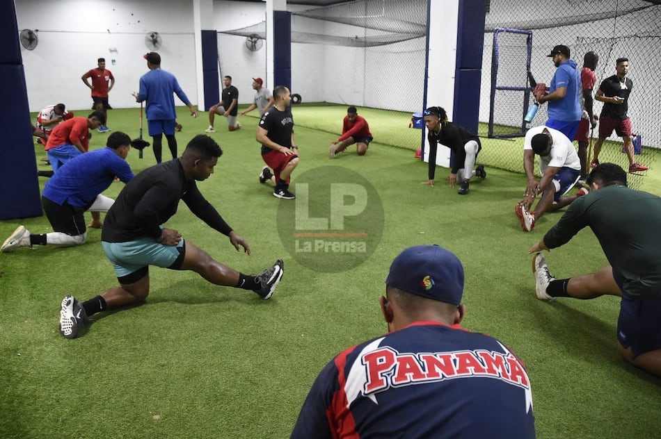 Los Federales entrenaron en el Rod Carew