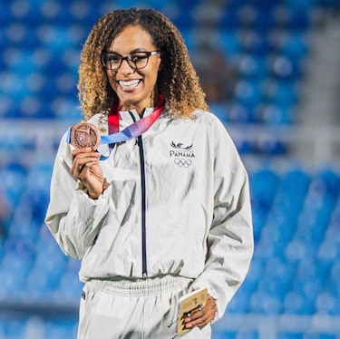 Nathalee Aranda, la colonense que voló en el salto de longitud para darle a Panamá un oro inolvidable