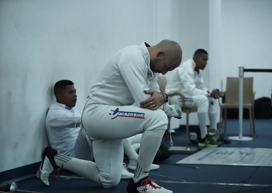 El esgrimista panameño Arturo Dorati se recupera del Covid-19