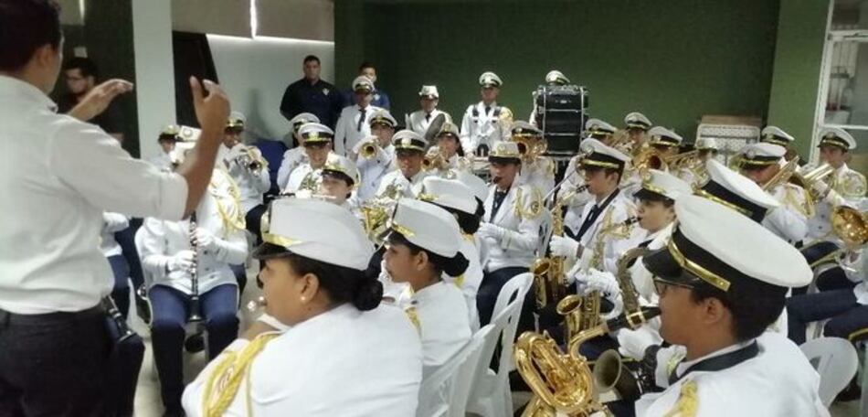 Banda de música del José Daniel Crespo, rumbo a festival en Italia