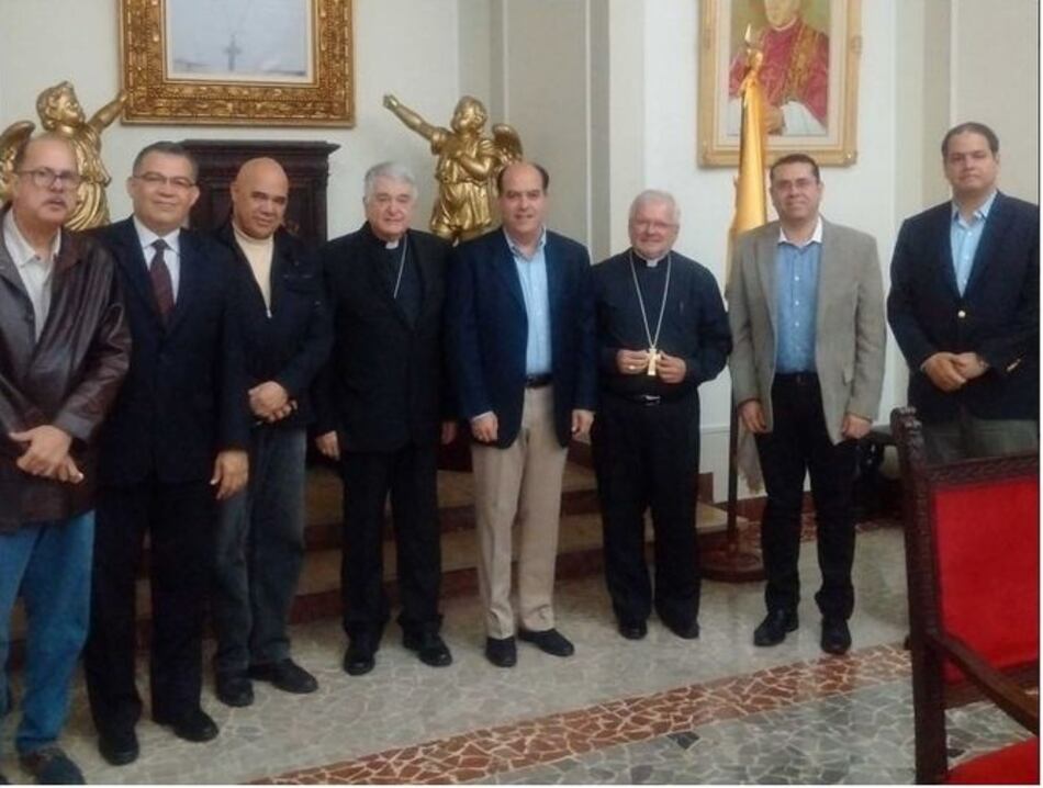 Emisario del papa anuncia diálogo gobierno-oposición en Venezuela el 30 de octubre