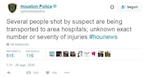 Tiroteo en centro comercial de Houston, Texas; nueve heridos; policía dispara al atacante