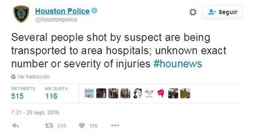 Tiroteo en centro comercial de Houston, Texas; nueve heridos; policía dispara al atacante