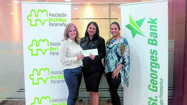 St. Georges Bank patrocina Torneo de Golf Pro Niñez