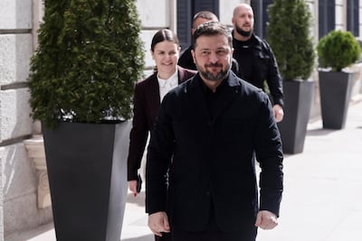 Zelenski pide garantías de seguridad y una reunión con Putin para llegar a un acuerdo de paz