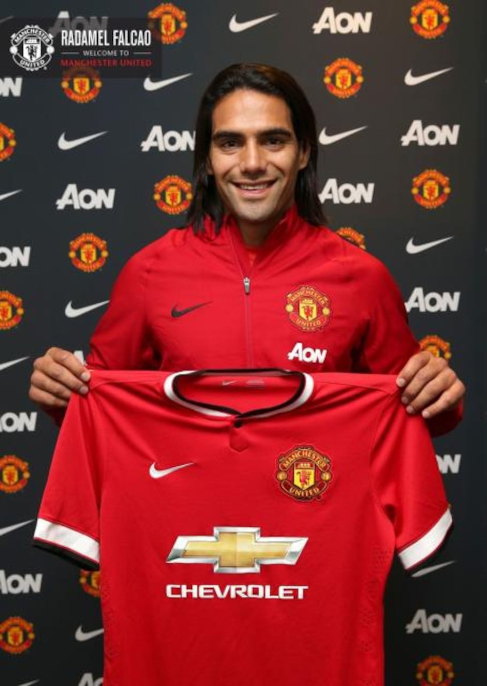 Radamel Falcao se une al Manchester United, cedido por el Mónaco