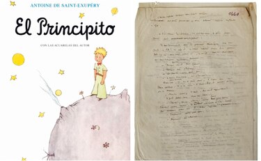 Manuscrito de ‘El Principito’ se exhibirá en Francia el próximo año