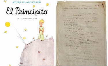 Manuscrito de ‘El Principito’ se exhibirá en Francia el próximo año