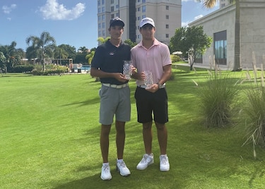 Golfistas juniors panameños brillan en el torneo de AJGA