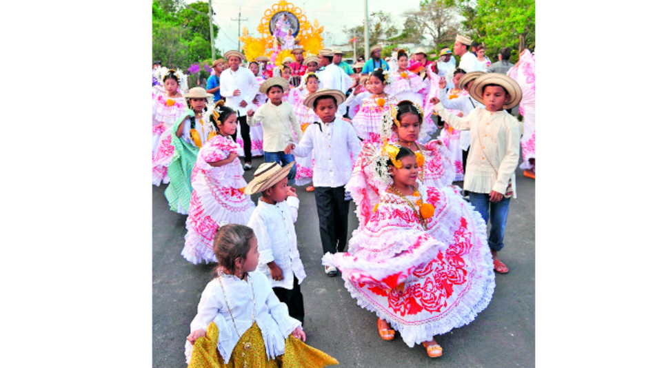 Festival en las calles de Dolega