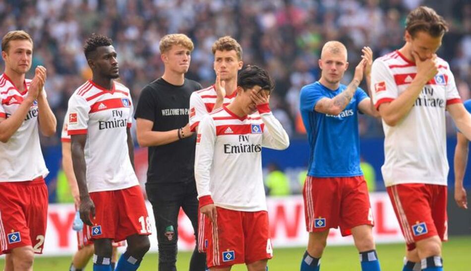 Hamburgo, campeón de Europa en 1983, desciende por primera vez