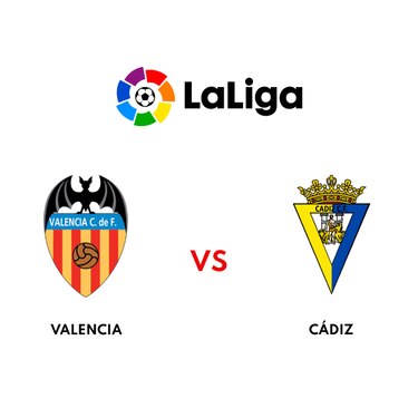 Valencia frente a Cádiz tras una pausa de 14 días