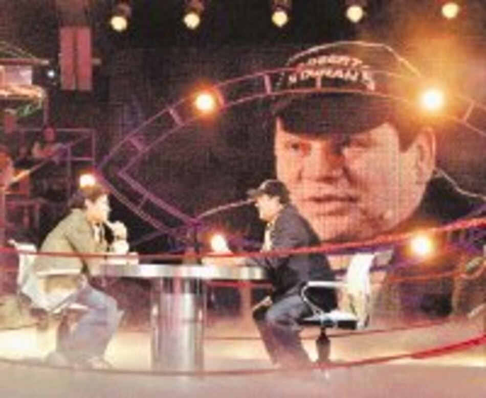 Roberto Durán estuvo con Diego Maradona