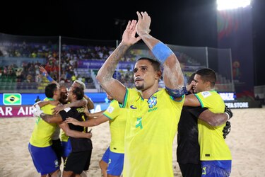 Brasil elimina a Portugal en la arena y va por su séptimo título mundial