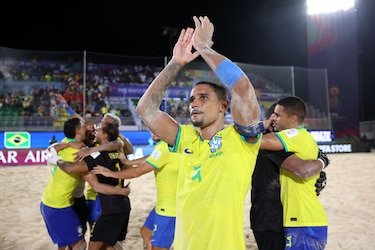 Brasil elimina a Portugal en la arena y va por su séptimo título mundial