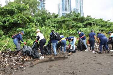Recogen 25 toneladas de desechos en limpieza de playa en Costa del Este