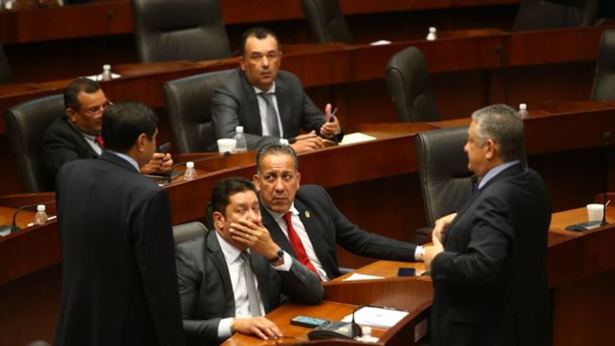 Diputados panameñistas en el pleno.