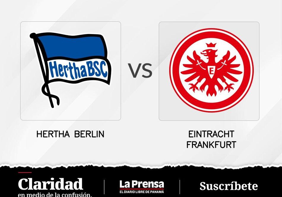 Hertha Berlín busca la oportunidad de romper el cero ante Eintracht Fráncfort