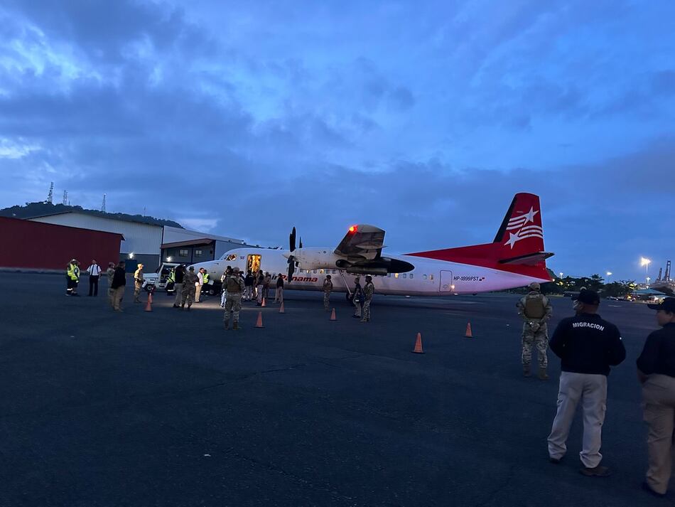 Panamá realizó el tercer vuelo de repatriación de migrantes