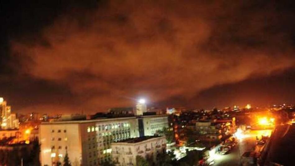 Ataques golpearon las bases militares y centros de investigación en Damasco