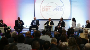 Precandidatos del PRD exponen sus propuestas en debate; Nito Cortizo dejó la silla vacía