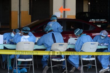 Siete corregimientos, entre Panamá y Panamá Oeste, registraron al menos 20 casos nuevos del coronavirus