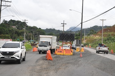 Chilibre bajo tráfico pesado: retraso de ocho meses en obras de la Transístmica