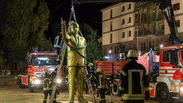 Por seguridad, retiran estatua de Erdogan de festival alemán