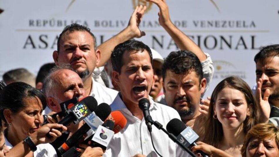 Juan Guaidó tras ser liberado: ‘No van a poder frenar el reclamo de cambio’