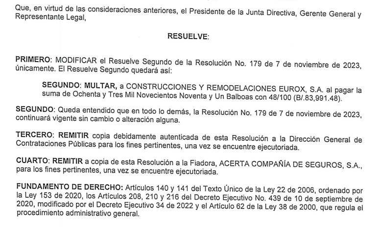 La empresa que vendió las perforadoras chinas había sido inhabilitada para contratar con el Estado