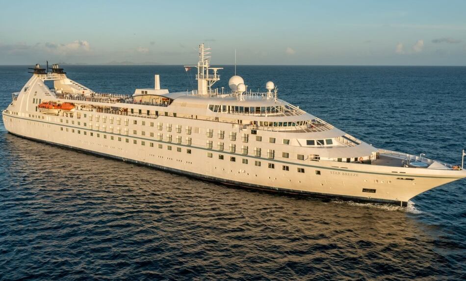 Llega a aguas panameñas el Star Breeze, en el inicio de la temporada de cruceros
