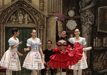 Cancelan función al aire libre del Ballet Nacional por fuerte lluvia