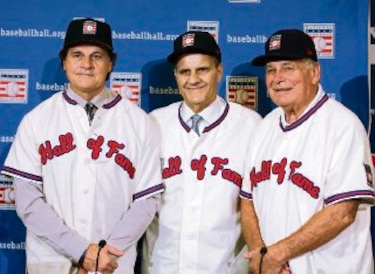 Torre, LaRussa y Cox, inmortales