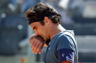Federer pierde ante Chardy y es eliminado en Mastes de Roma